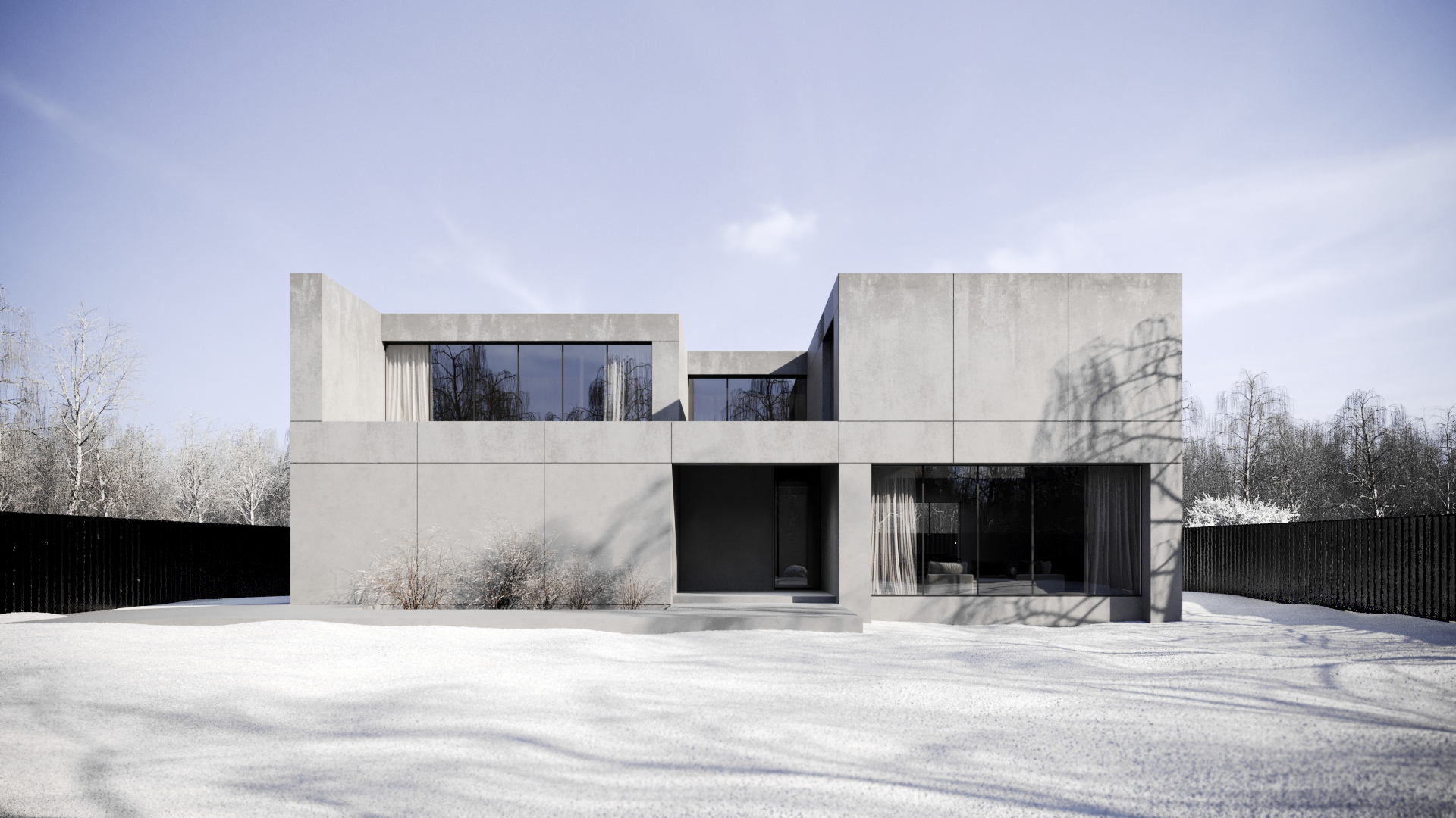 The private houses in Novosibirsk — CHADO. Architectural studio. Moscow